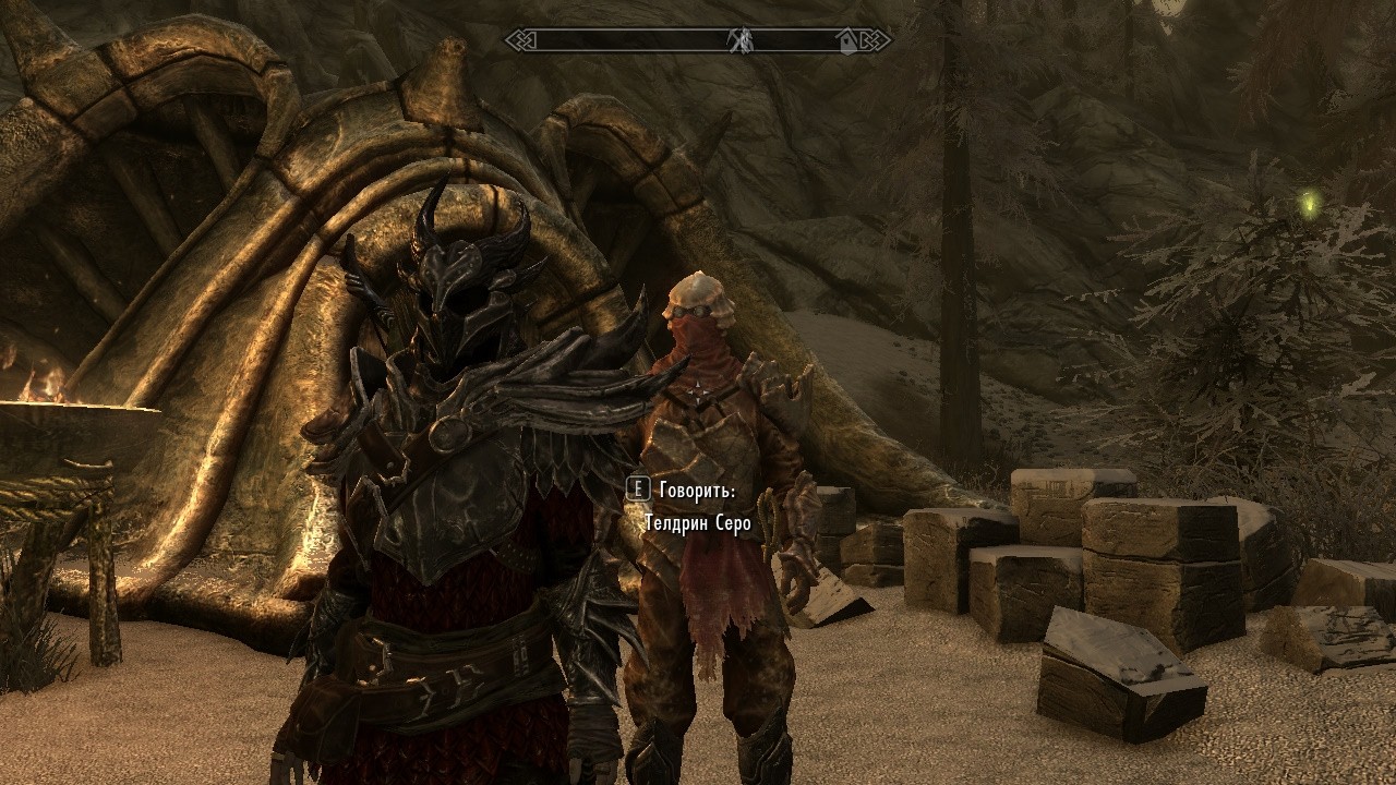 AE Skyrim. Пещера слива часть вторая