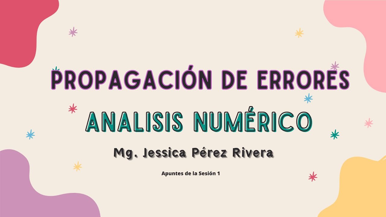 S1. Propagación de errores
