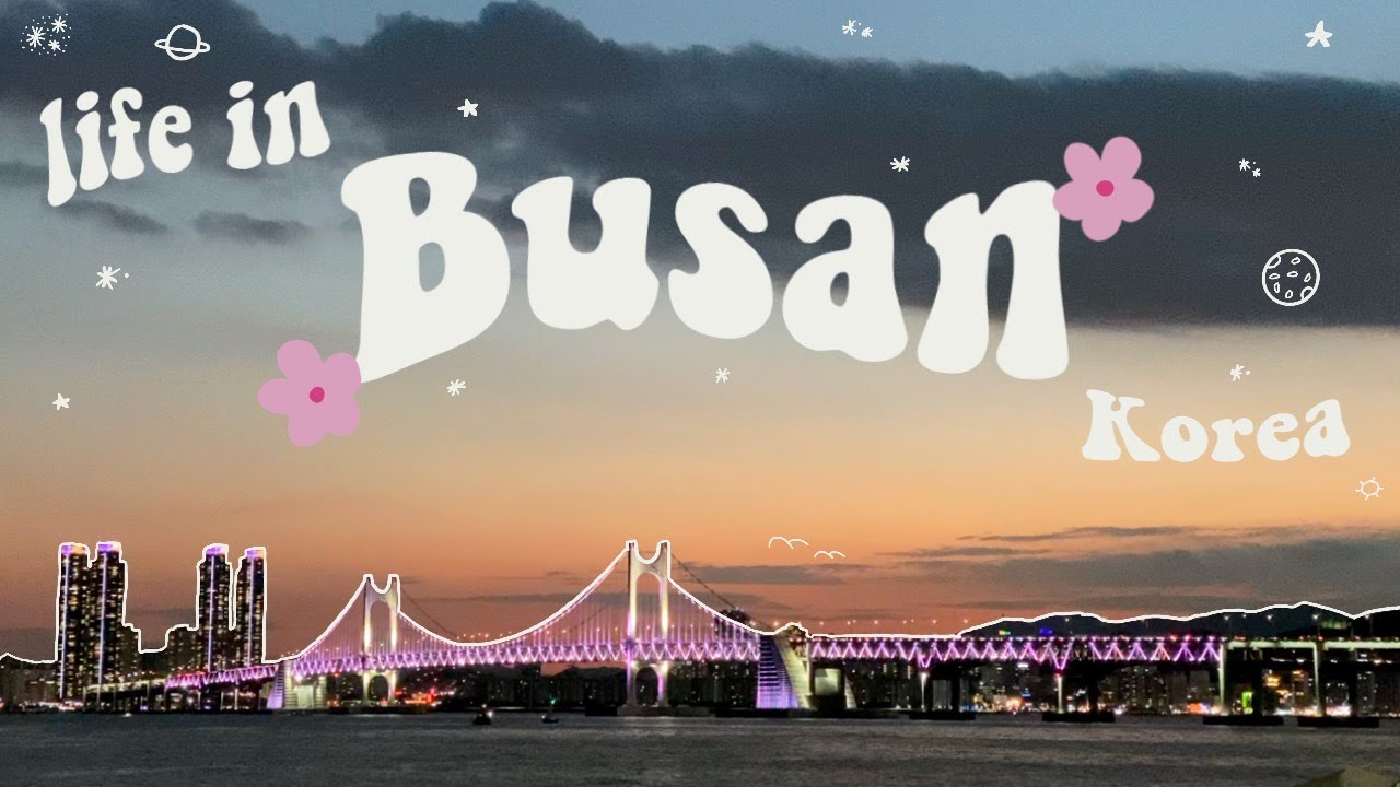 LIFE IN BUSAN KOREA VLOG 🌸 | grocery shopping, korean starbucks, korean bbq, being a tourist