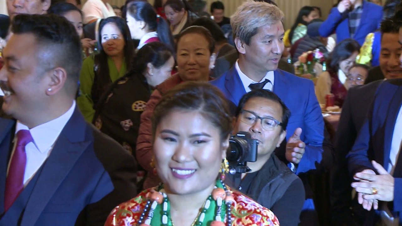 Wedding reception of Samden and Tsering