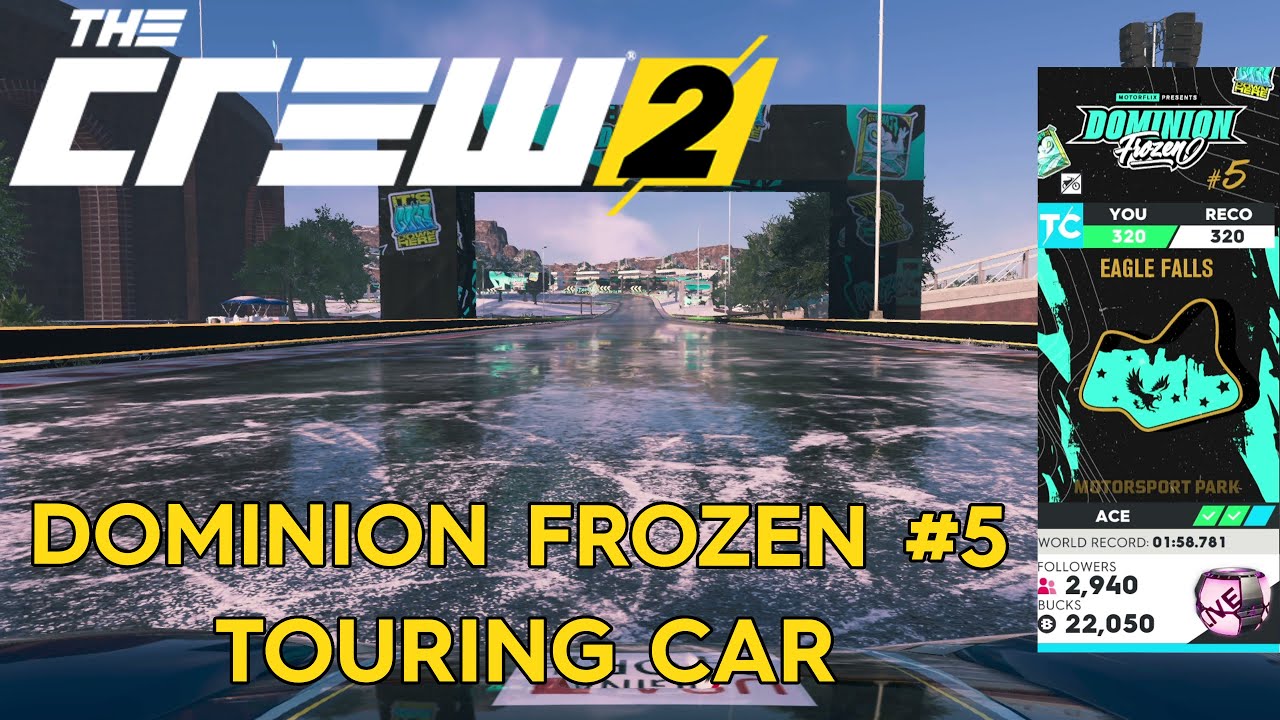 The Crew 2 | Dominion Frozen #5 Touring Car | Ace difficulty