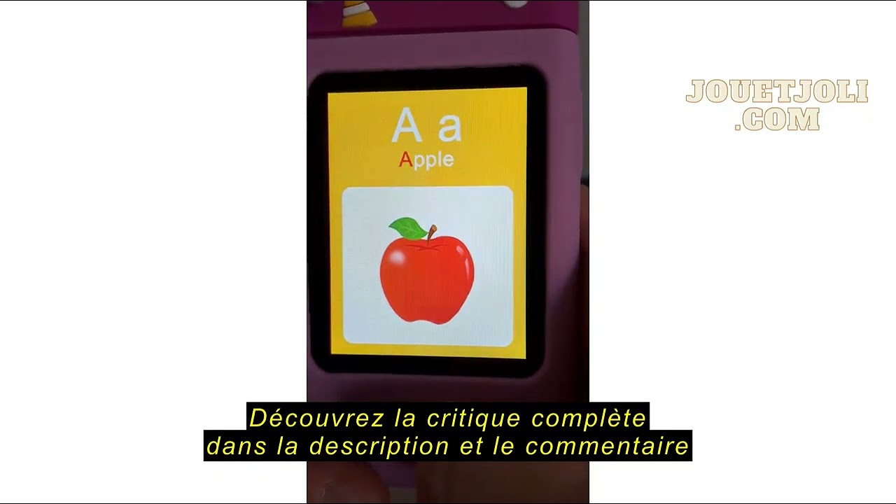 Avis sur la ARNSSIEN Appareil Photo Enfant avec Objectif pivotant à 180°, Tactile et étui en Silicon