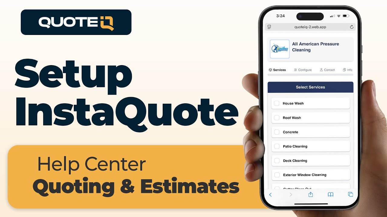 How to Setup InstaQuote in QuoteIQ