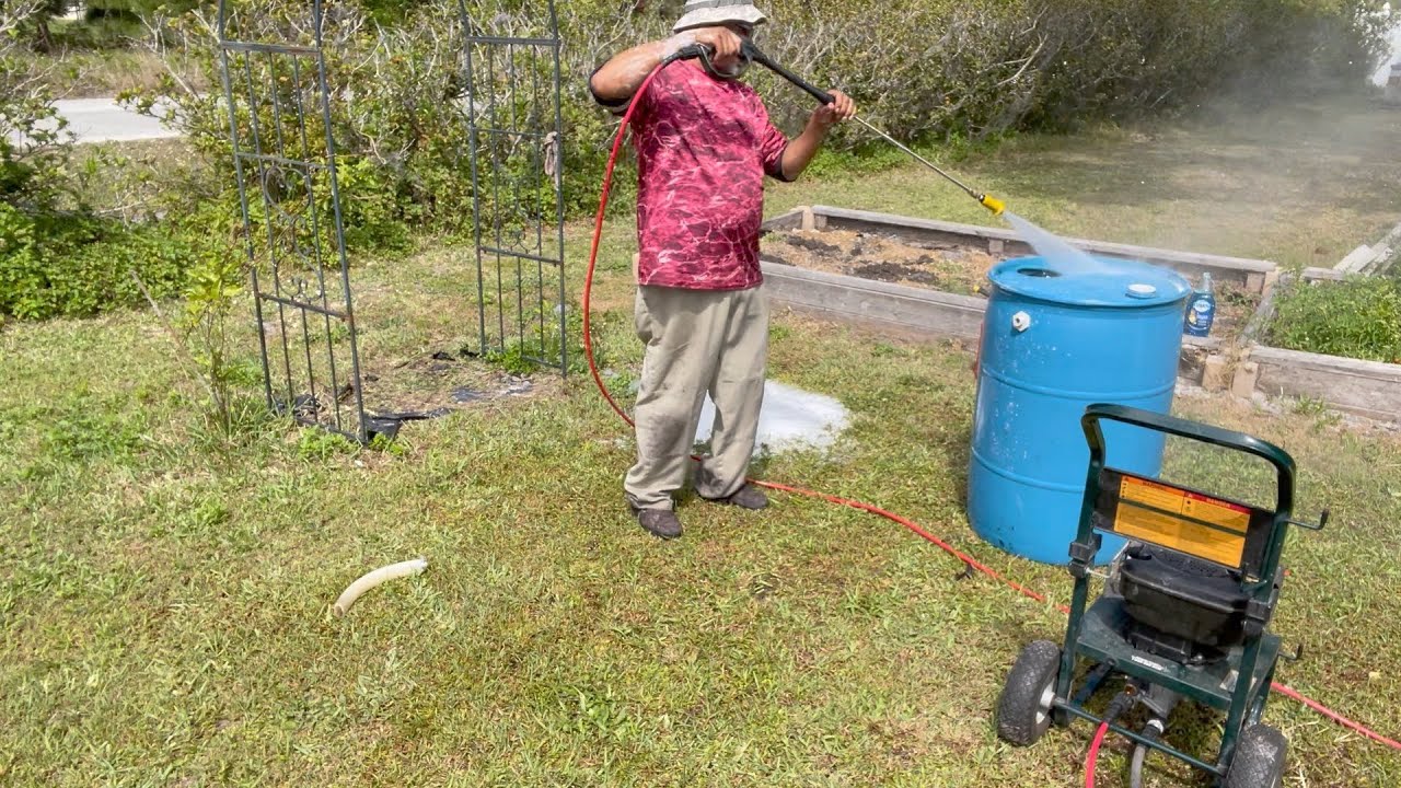 Cleaning Rain Barrels