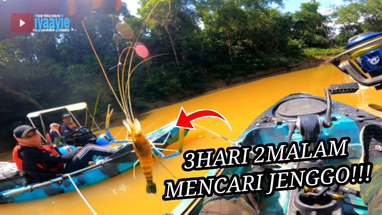 3 HARI 2 MALAM DI SUNGAI..KAYAK FISHING MALAYSIA!! VLOG# 96