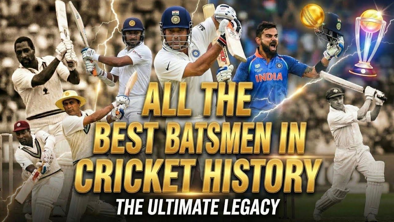 Top 30 Best Batsmen in World Cricket History (All Time Legends)