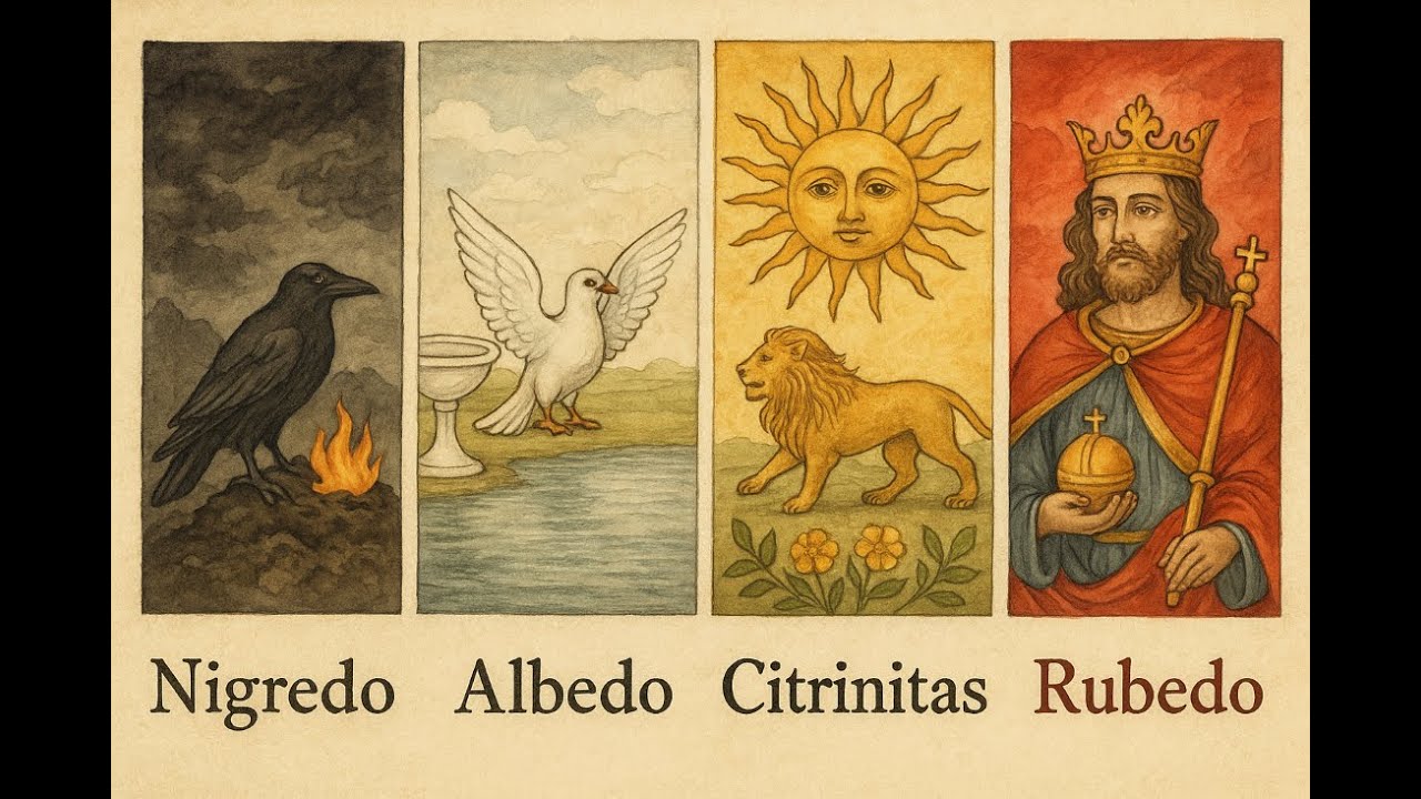 The 4 Alchemical Stages of Transformation | Jungian Psychology Explained
