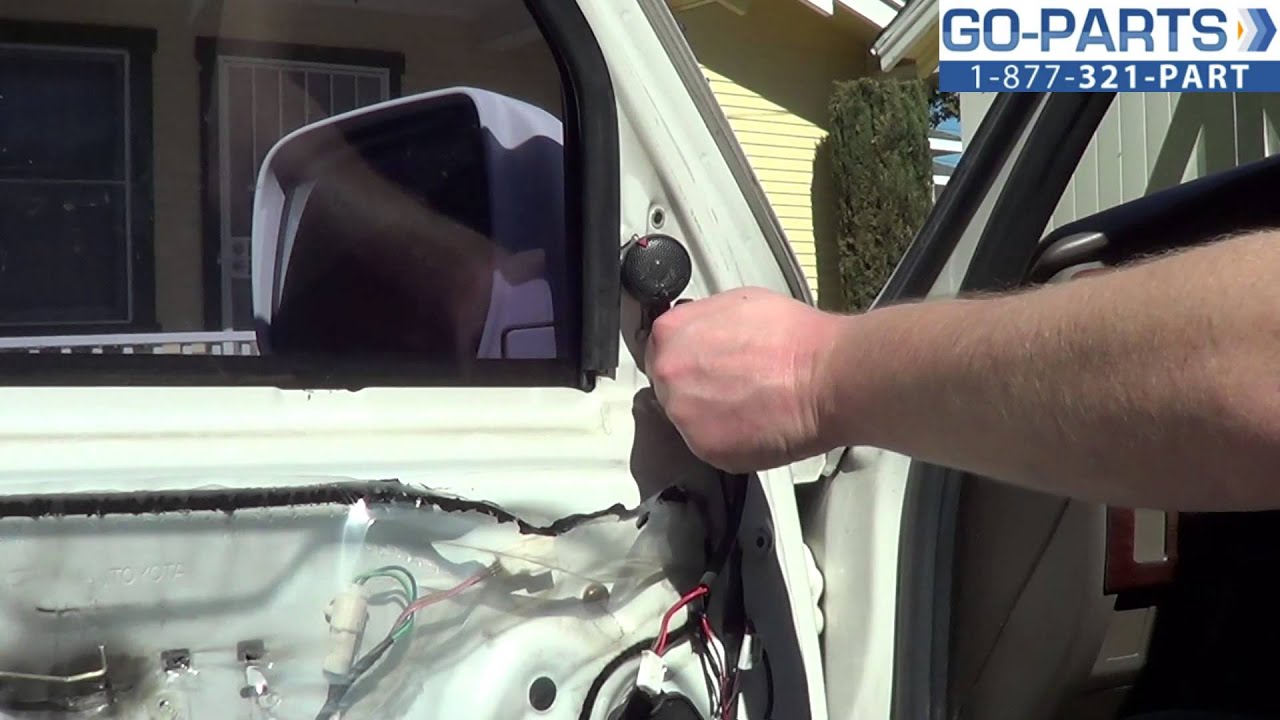 Replace 1996-2002 Toyota 4Runner Side Mirror, How to Change Install 1997 1998 1999 2000 2001