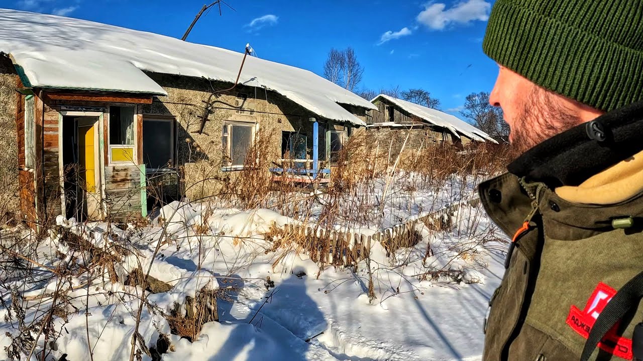 САМОЕ АТМОСФЕРНОЕ МЕСТО / ЗАБРОШЕННОЕ село УРОЖАЙНОЕ / Сахалин