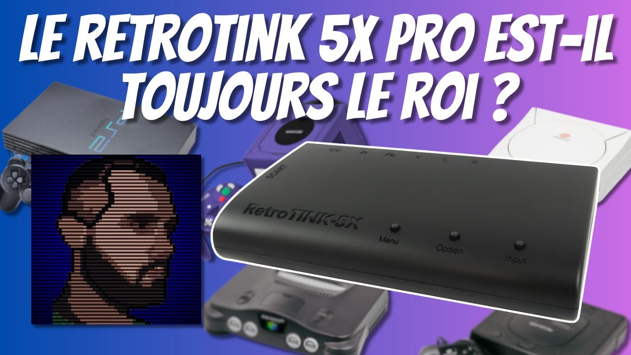 TEST du Retrotink 5x Pro en 2024 : brancher ses consoles RÉTRO sur une télé 4K [subtitles availabes]