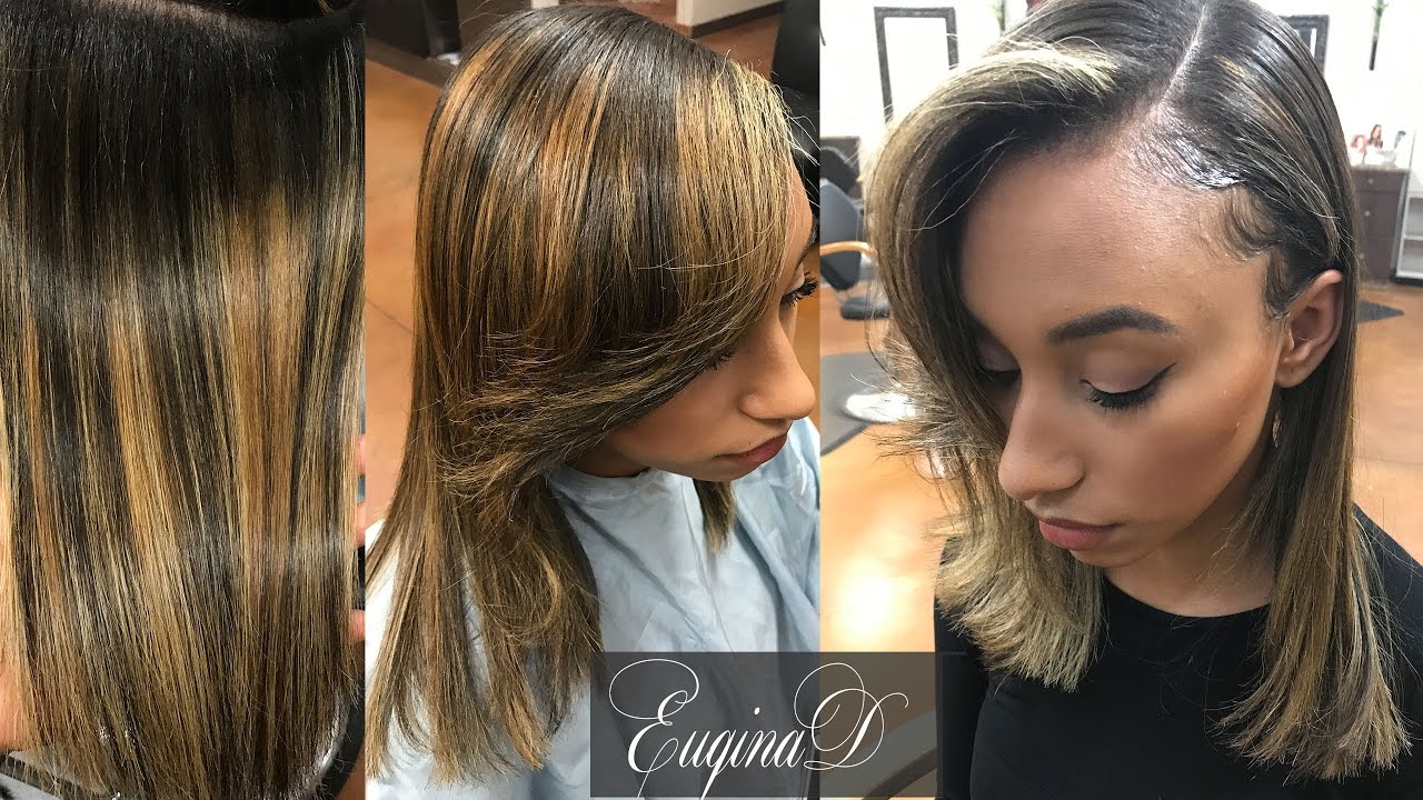 Carmelization Haircut and Flatiron