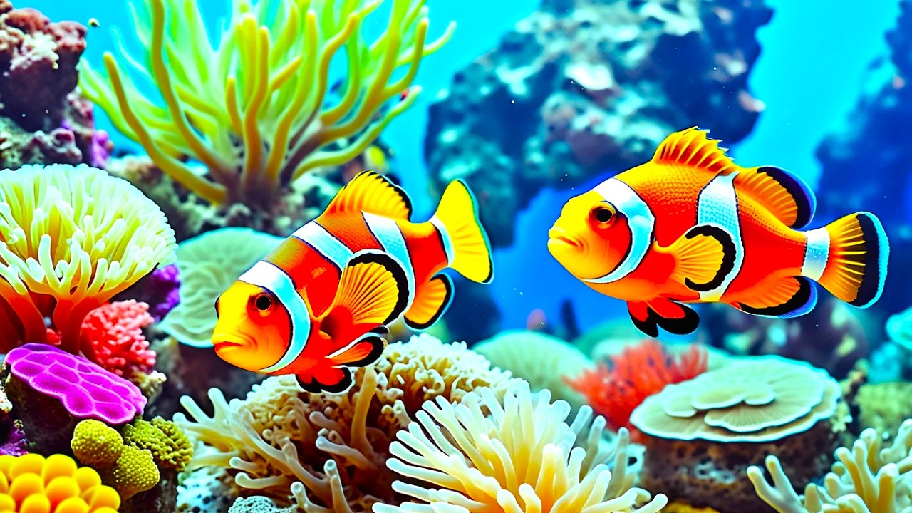 The Best 4K Aquarium - Explore the Stunning World of Sea Jellyfish and Beautiful Coral Reef Fish. #8