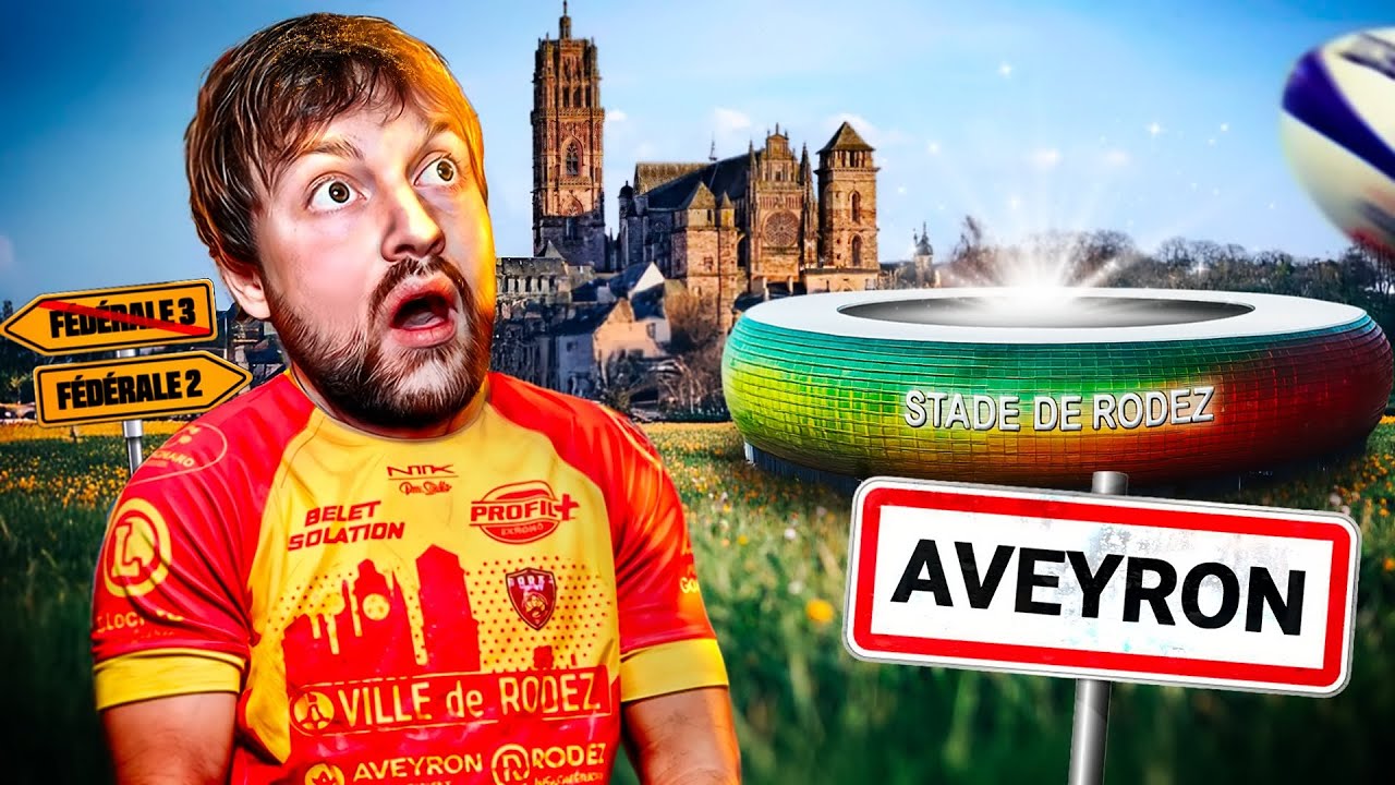 Au cœur d'un match de RUGBY en AVEYRON - RODEZ RUGBY