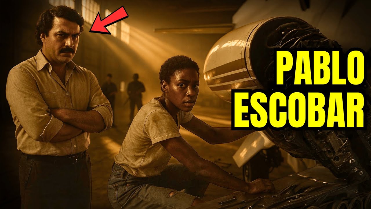 Nadie Pudo REPARAR EL MOTOR Del Jet De Pablo ESCOBAR, Hasta Que Una CHICA NEGRA Sin Hogar Lo Hizo...