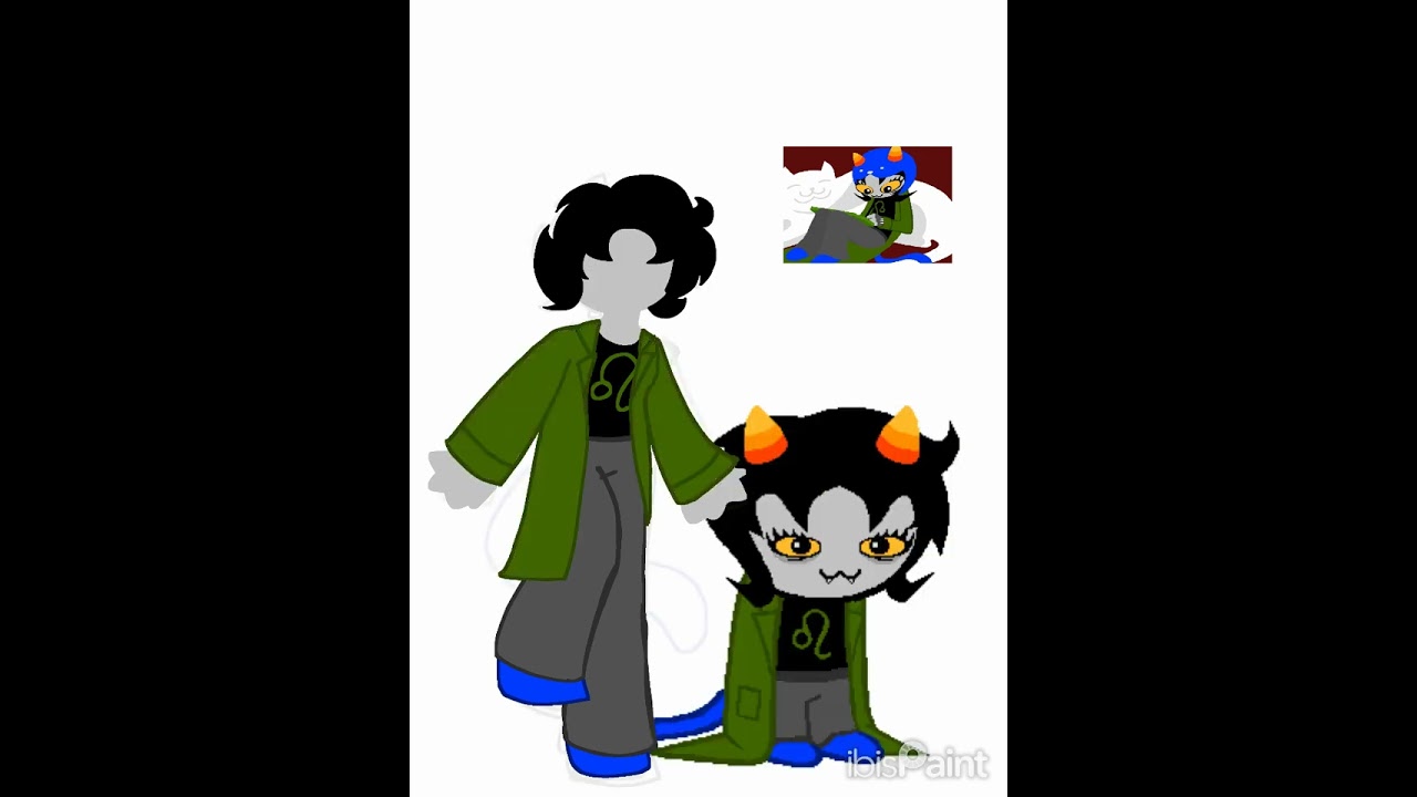 Drawing Nepeta from Homestuck // #homestuck #nepeta #homestuckart