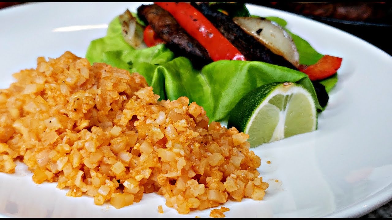 Mexican Cauliflower Rice Recipe | Low Carb Mexican Rice Recipe | HD Cooking Video