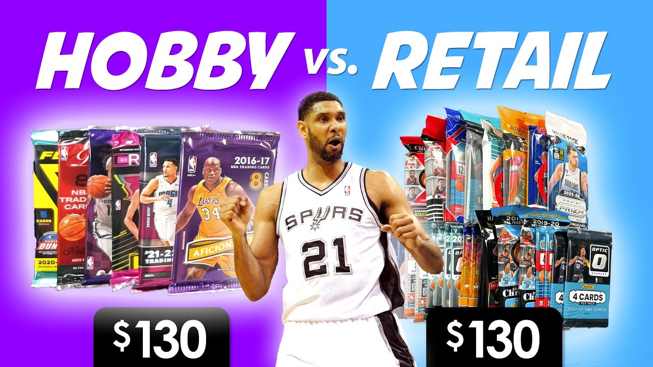 $130 Hobby vs. $130 Retail Basketball Packs 🔥 Which is Better This Month?