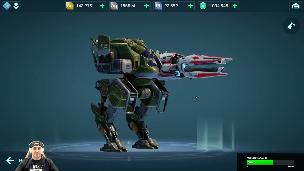 ЭЛИТНЫЙ РОБОТ КОЗАК МК3 ИДЕТ В БОЙ В ЛИГЕ ЧЕМПИОНОВ! WAR ROBOTS 2022 WILD COSSACK MK3