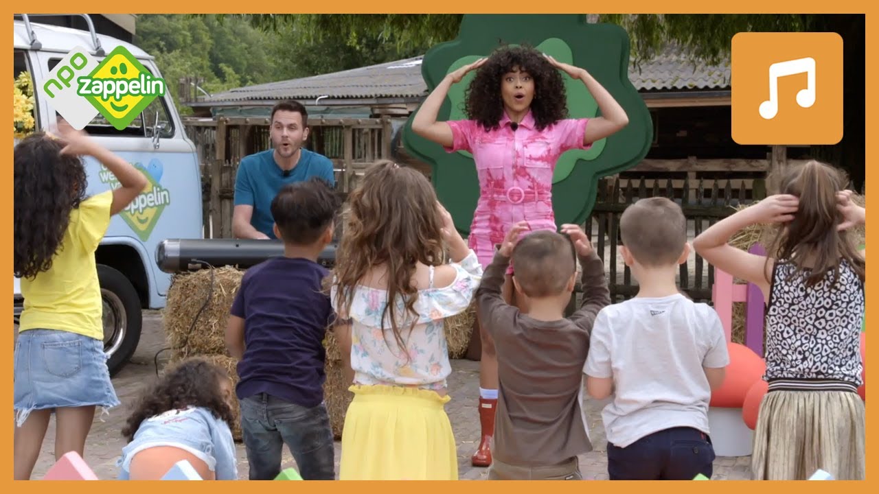 HOOFD, SCHOUDERS, KNIE EN TEEN | Kinderliedje uit de Wereld van Zappelin | NPO Zappelin