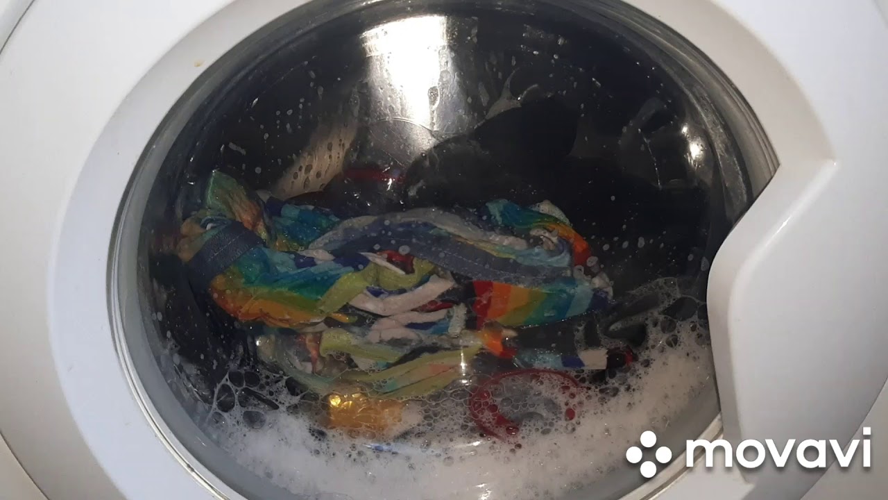 Стирка на INDESIT: программа (4) СИНТЕТИКА 50°+ecotime