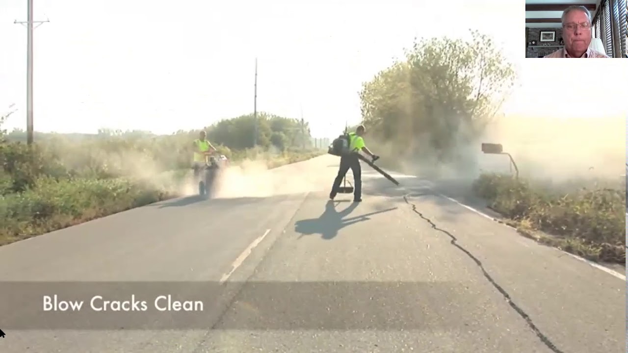 Pavement Maintenance Crack Repair