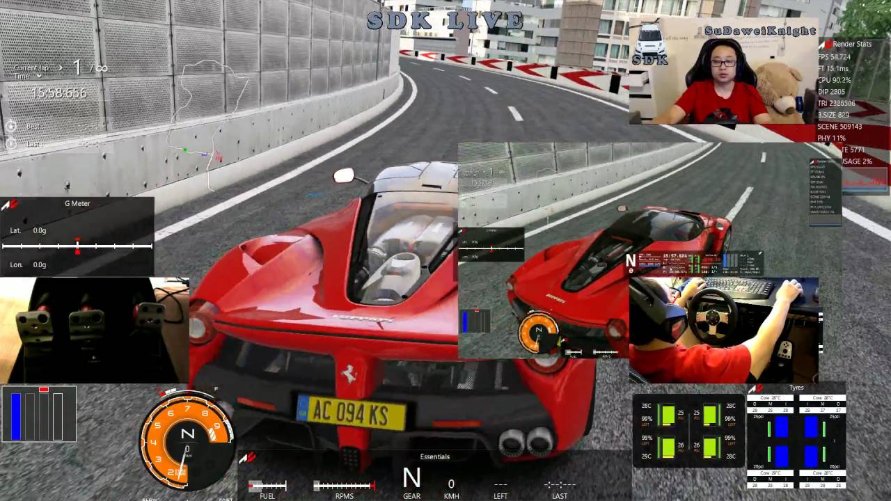 Assetto Corsa  東京首都高C1 看看實景