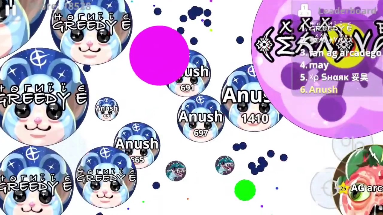 AGAR.IO MOBILE | Perfect Popsplits & Tripple Popsplit | Anuush - Agar Best Moments! PART 1