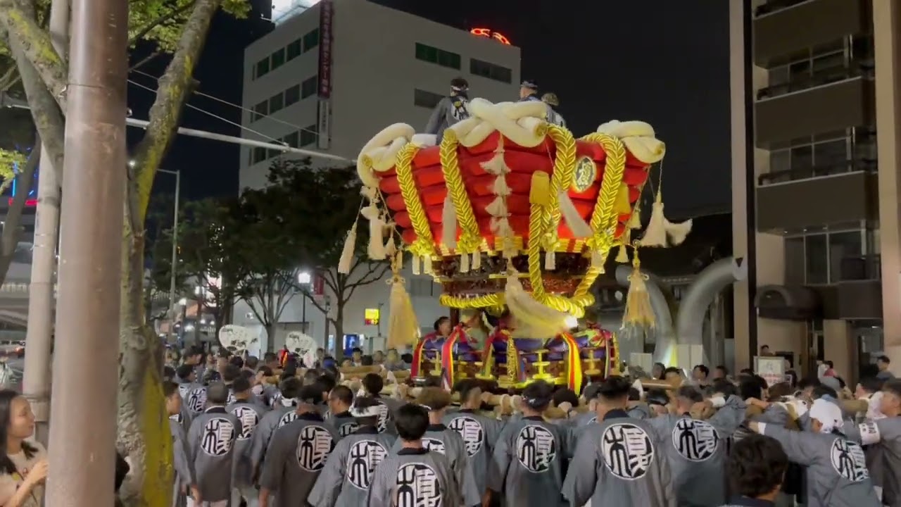 2025.10.18 第52回堺まつりふとん太鼓前夜祭 (榎)