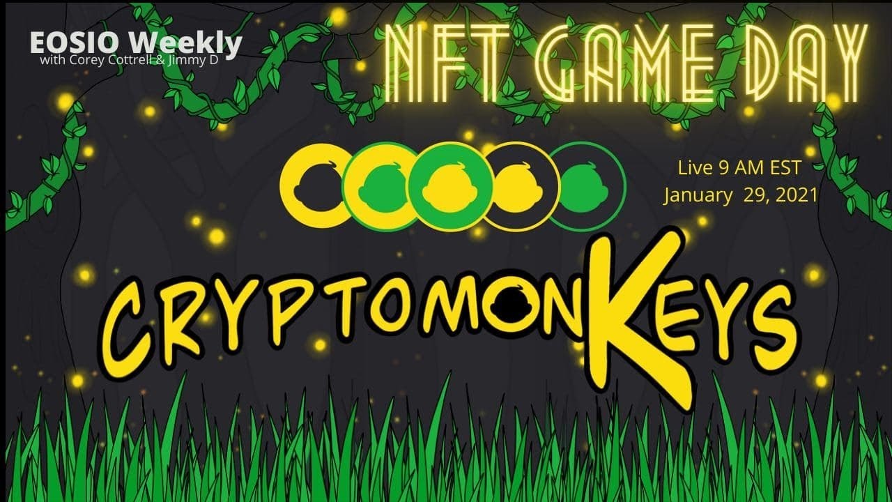 NFT / Game Day w @recourier from CryptomonKeys
