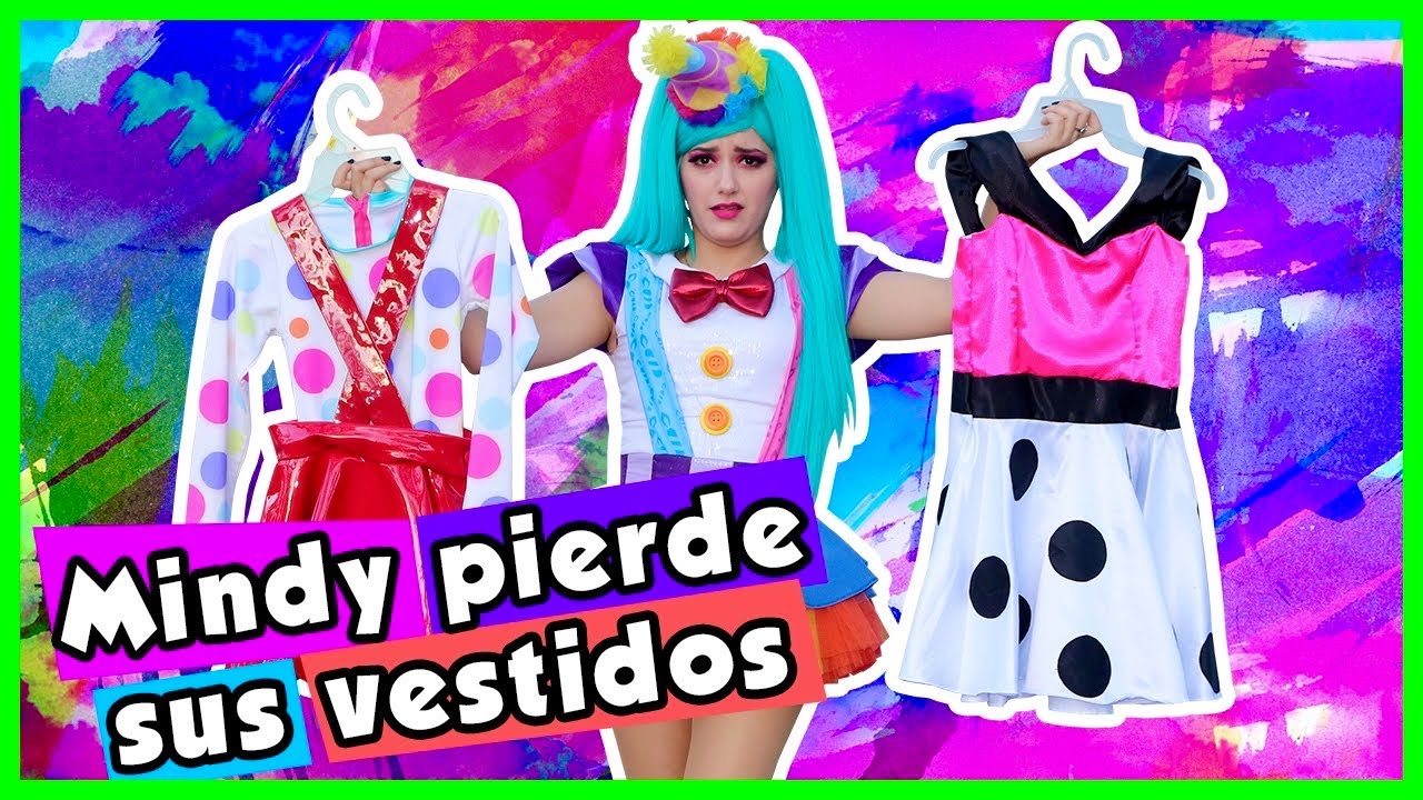 MINDY PIERDE SUS VESTIDOS / SHOW PIEDRA PAPEL O TIJERA / PERDIÓ EL VESTIDO PARA FIESTA / DISTRAÍDOS