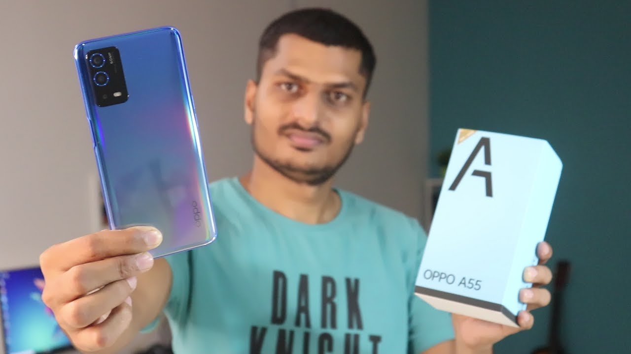 OPPO A55 Unboxing & First Impressions | Best Camera Phone under 20000 ?