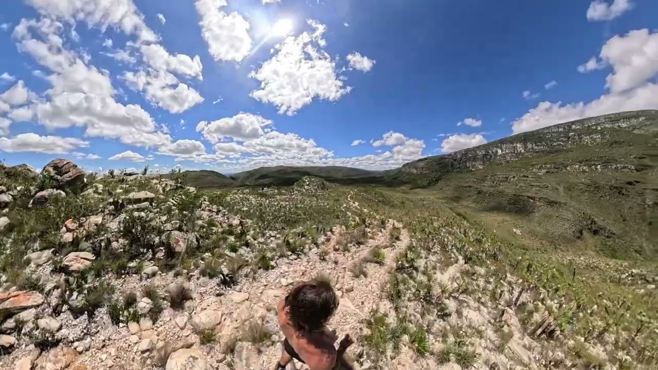 Trilha Vale do Paraíso descida