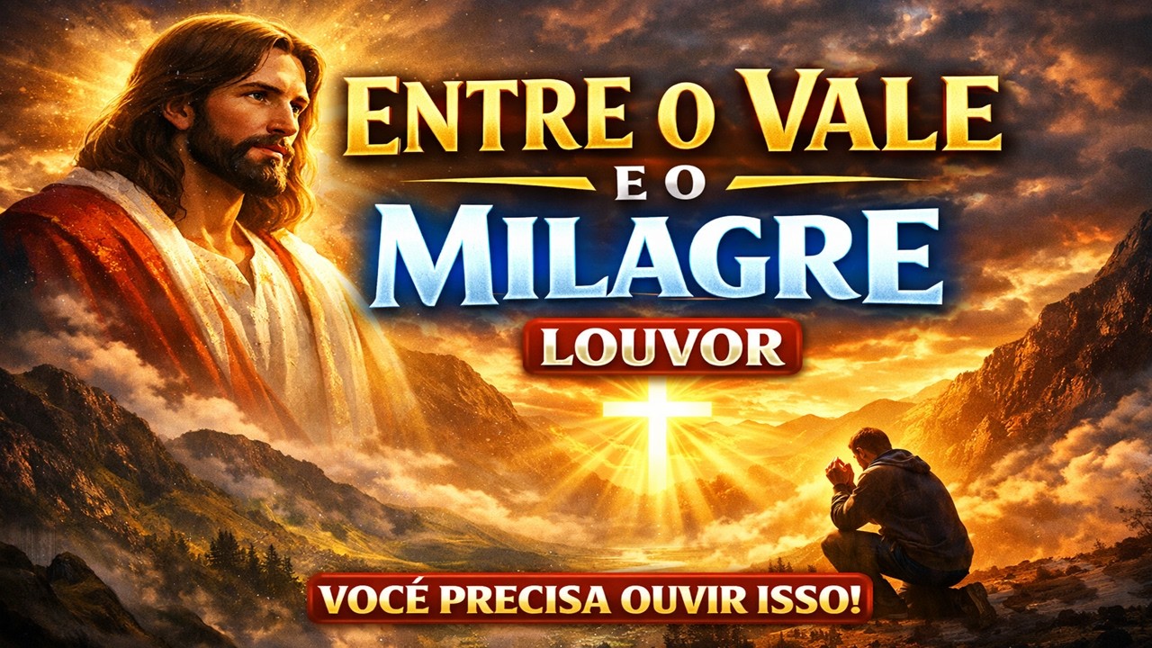 SE VOCÊ ESTÁ NO VALE, OUÇA ESTE LOUVOR | ENTRE O VALE E O MILAGRE