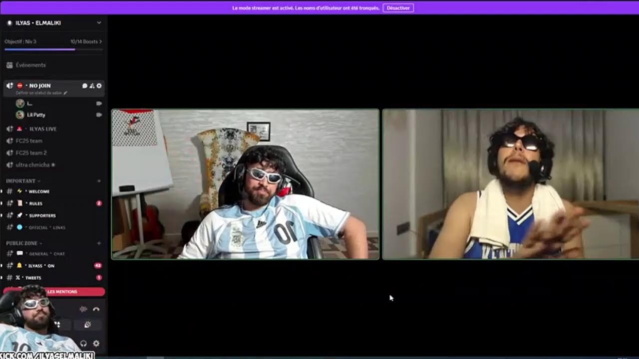 ilyas el malki donfrix's Live broadcast