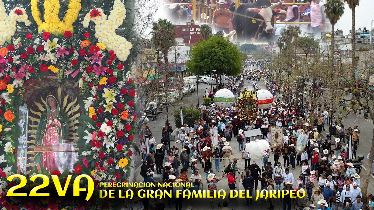 22Va Peregrinación Nacional De La Gran Familia Del Jaripeo A La Basílica de Guadalupe 05-03-2026