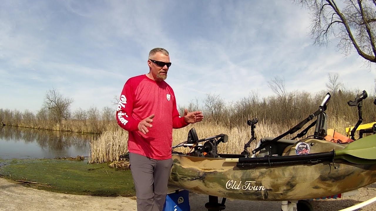 My Old Town Predator PDL Kayak Set-Up