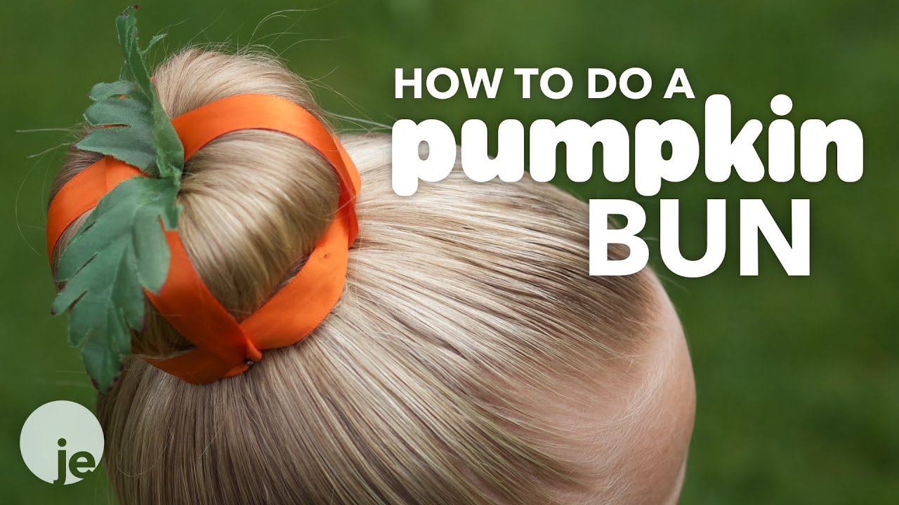 How to do a Pumpkin Bun | Fun Fall Hairstyle
