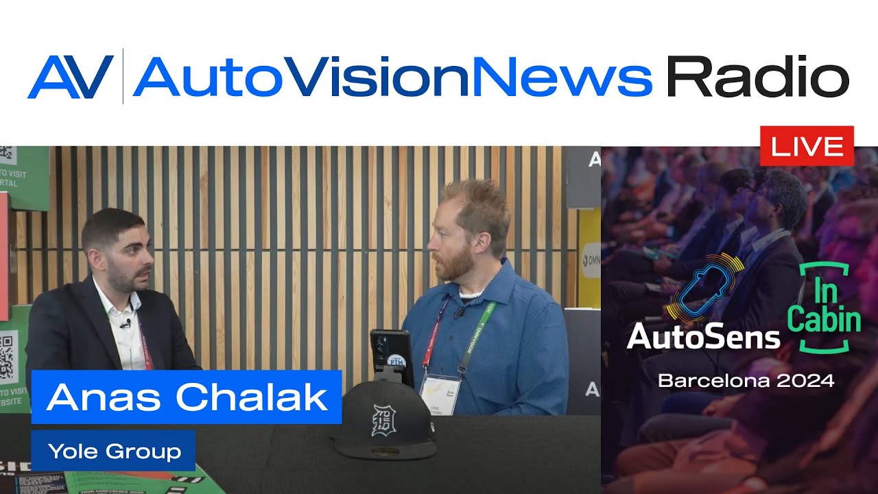 Anas Chalak - Yole Group @ AutoSens & InCabin Barcelona 2024