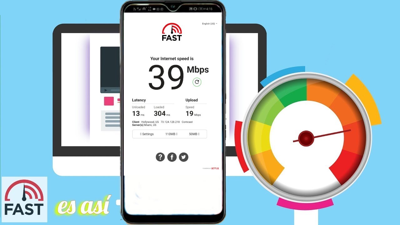 Fast - prueba de velocidad de internet | es as&iacute;