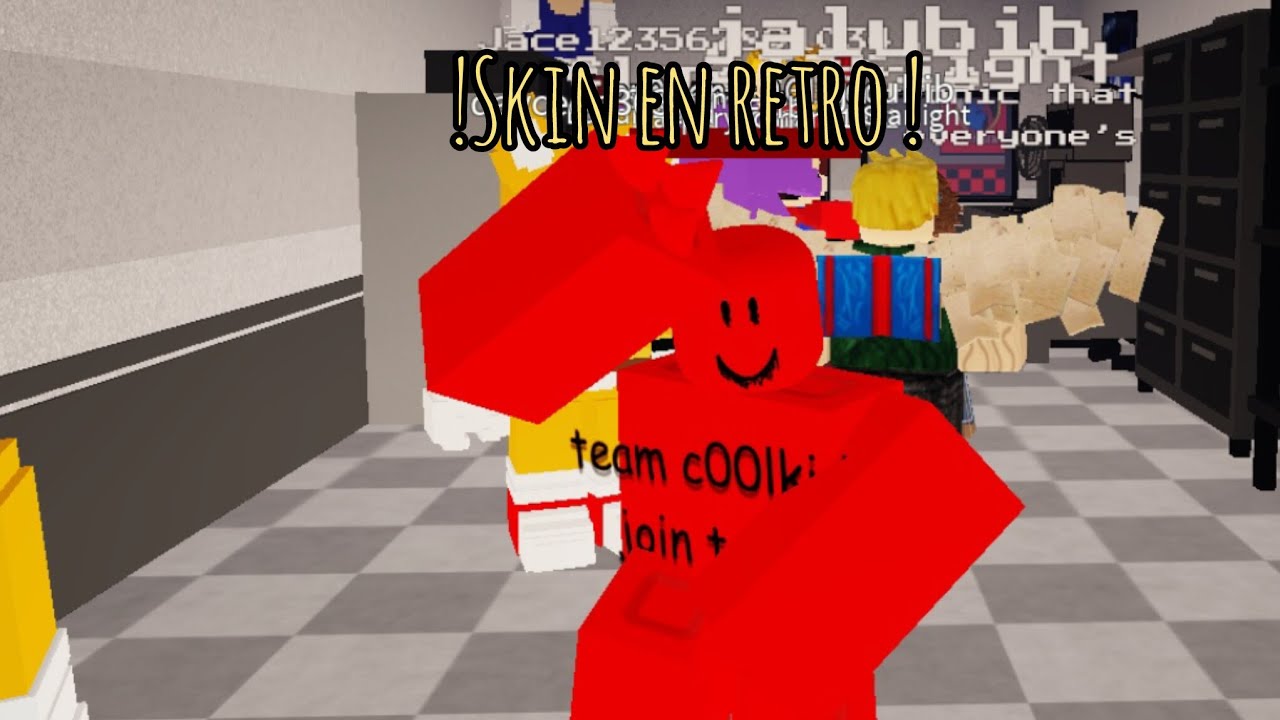 Todas las skins retro en fnas simple en Roblox !