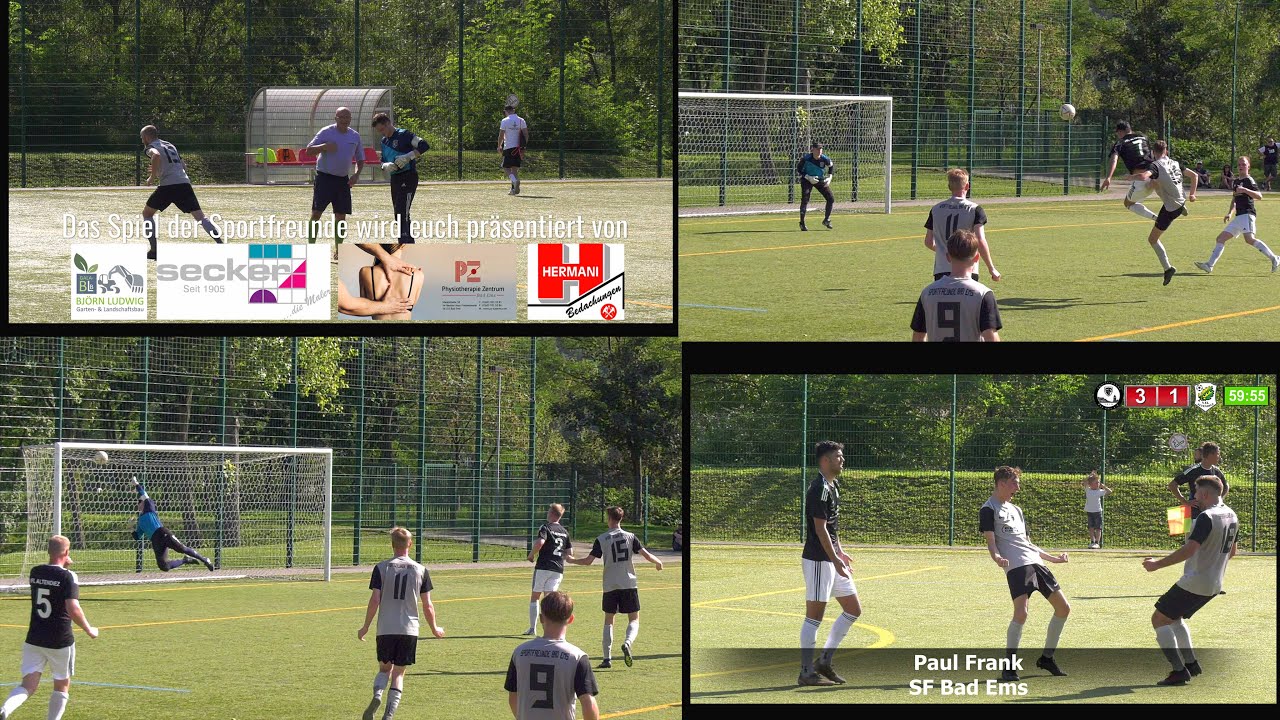 Kreisliga: Tor nach 13 Sekunden! SF Bad Ems vs. VfL Altendiez