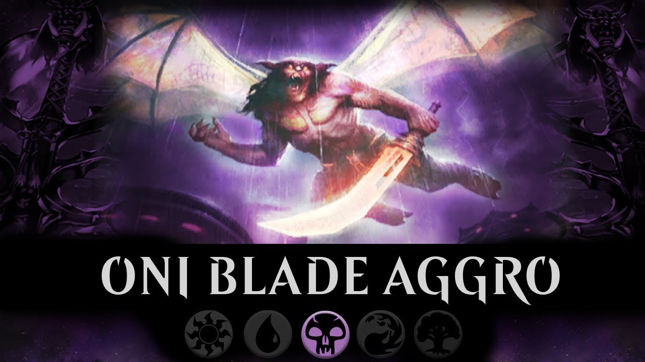 🔪 ONI BLADE AGGRO 🔪 Mythic Gameplay Kamigawa Neon Dynasty | Alchemy MTG Magic Arena Ep. 122 🟣🟣🟣