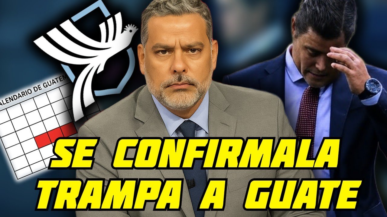 ¡NOS JUEGAN SUCIO! SE CONFIRMA QUE FIFA Y CONCACAF LE JUGO MAL A GUATEMALA Y ERA FACIL HACERLO BIEN