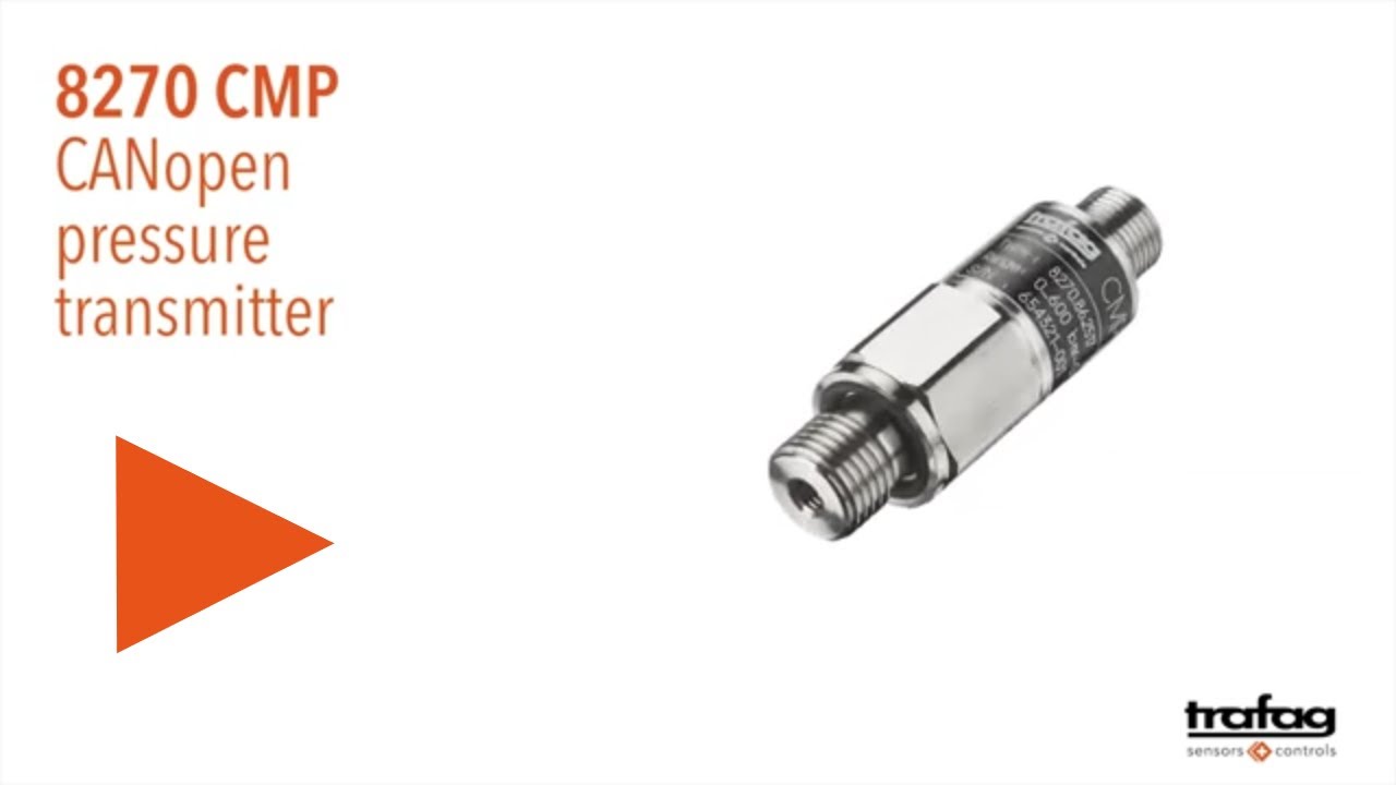 Trafag: CANopen pressure transmitter CMP 8270