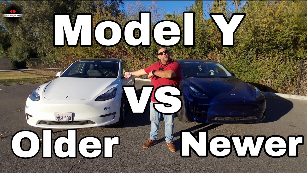 Tesla Model Y Early Build vs Newer Build Comparison | The Plug-in Duo