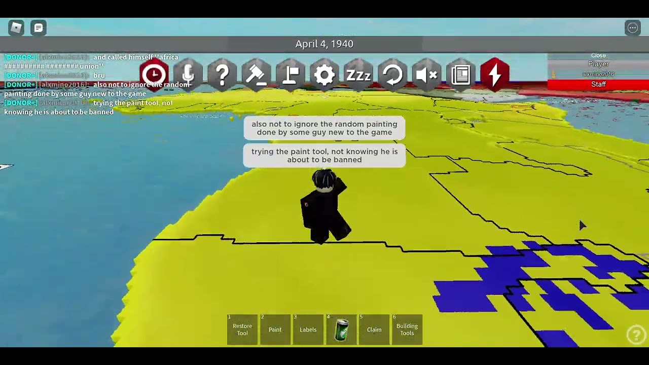 Roblox: Typical world conquest players in public servers