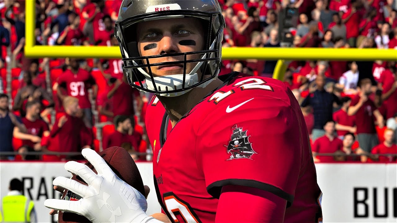 Madden 21 PS5 Next Gen Buccaneers Tom Brady X Factor First Half Drive 4K 60FPS HDR Game Play