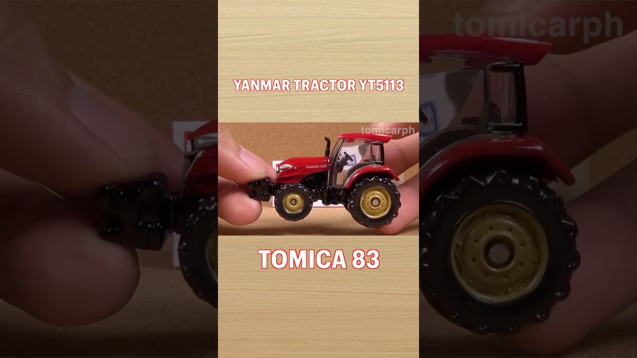 Tomica 83 Yanmar Tractor YT5113