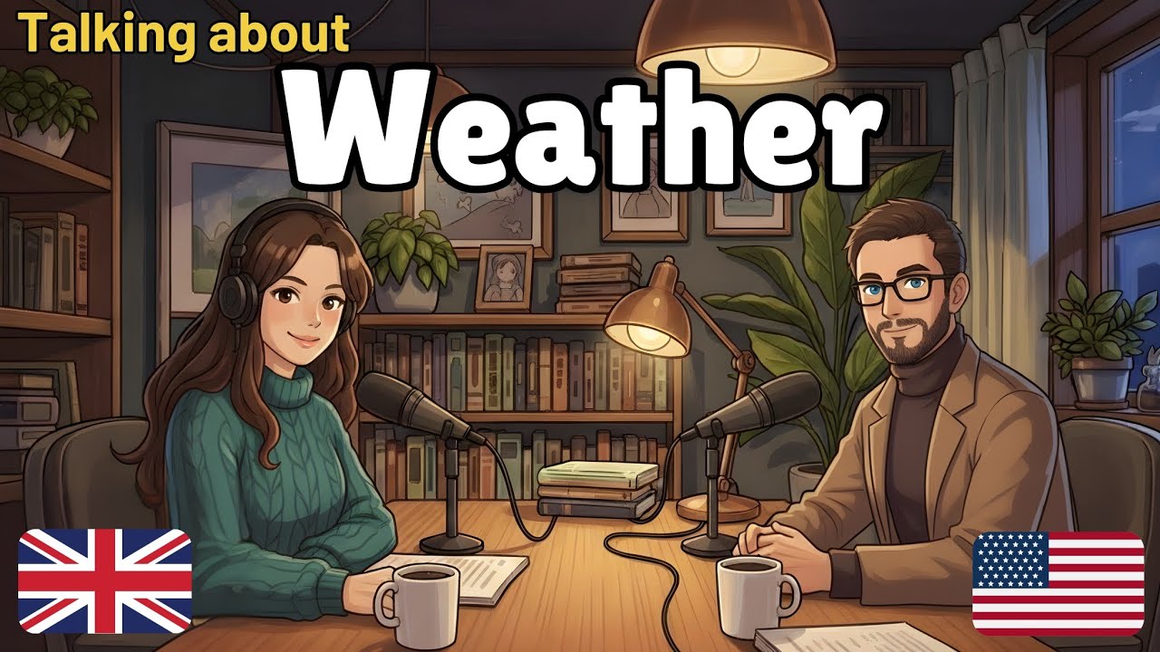How to Talk About the Weather Like a Native | English Podcast for Speaking Fluency