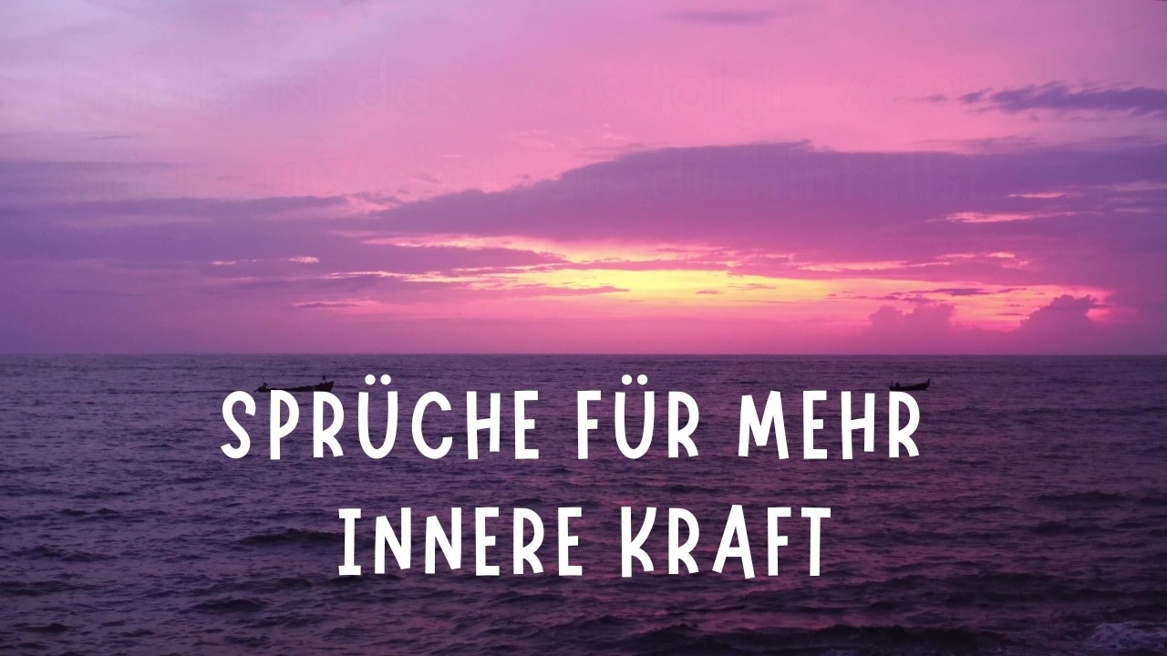 Kraft in der Stille - Motivierende Gedanken für schwere Zeiten I 4K